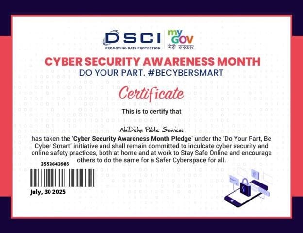 Certificate 1